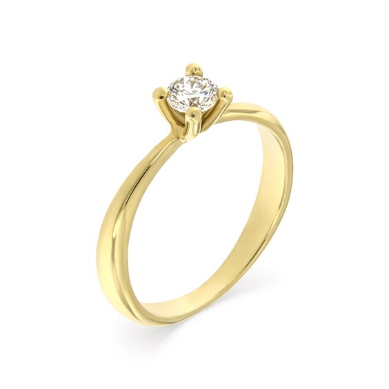 Anello Roman Gioielli Donna in Oro giallo Diamante 0.17 Ct R269A24N189M64 - R269A24N189M64